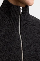 ZIP CARDIGAN