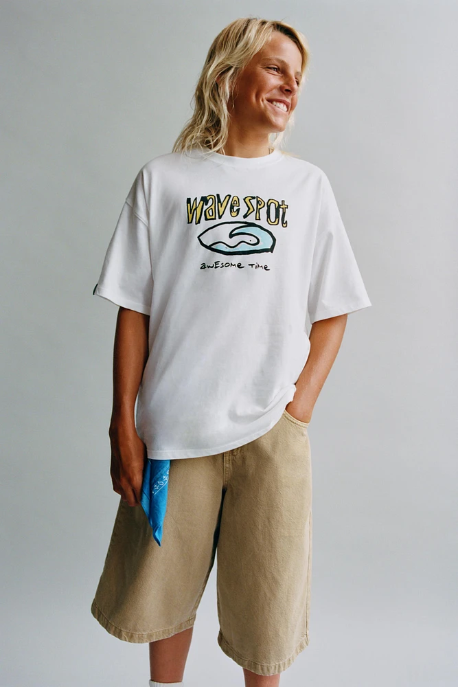 SURF PRINT T-SHIRT