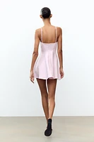 SWEETHEART NECKLINE MINI DRESS