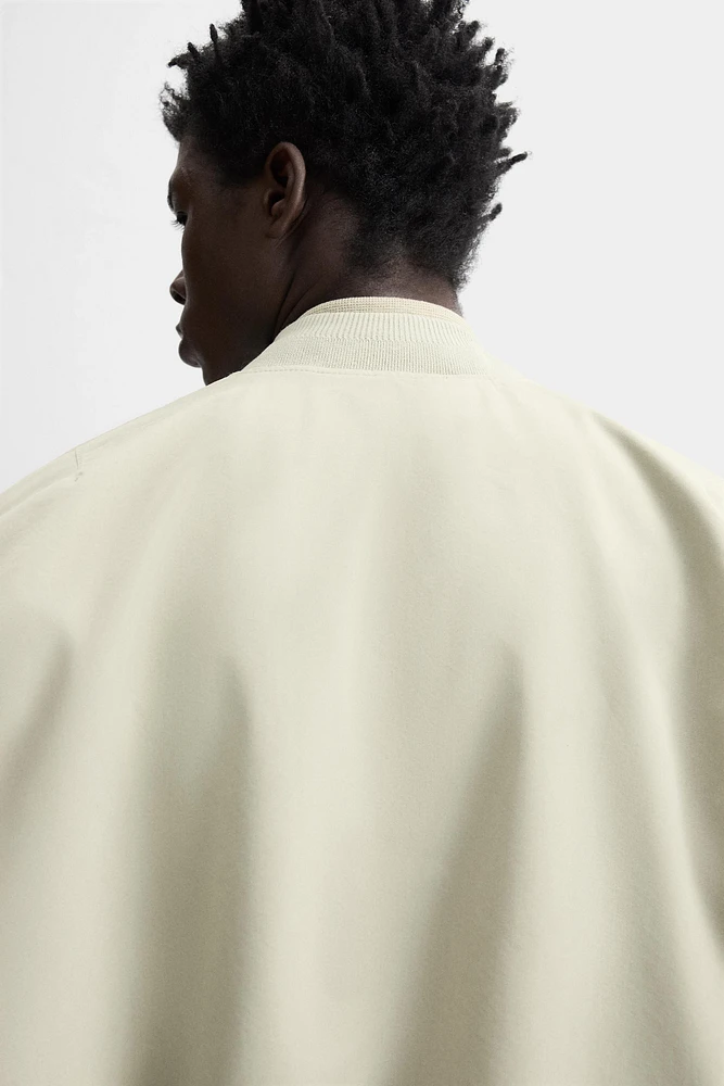 BLOUSON BOMBER RELAXED FIT