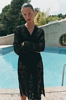 KIMONO LONG CROCHET