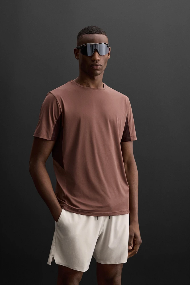 T-SHIRT COLOR BLOCK ENTRAÎNEMENT