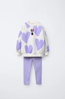 ENSEMBLE SWEAT ET LEGGING IMPRIMÉ MINNIE MOUSE © DISNEY