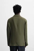 100% LINEN SUIT BLAZER