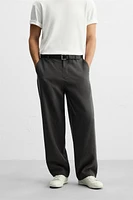 LYOCELL BLEND PANTS