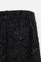GEOMETRIC JACQUARD SHORTS