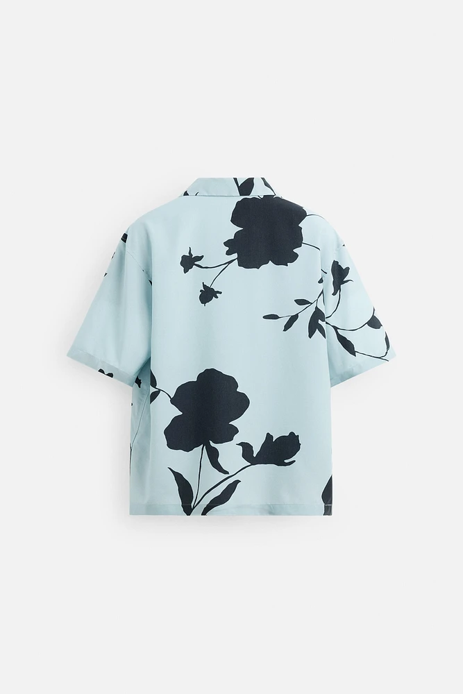 CHEMISE À IMPRIMÉ FLORAL