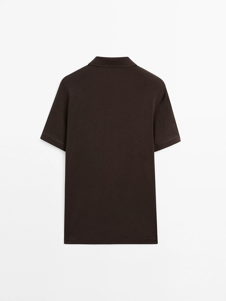Chemise manches courtes lin