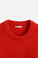 CABLE-KNIT SWEATER LIMITED EDITION