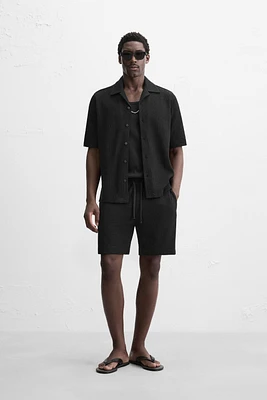 CHEMISE JACQUARD RAYURES