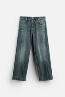 RELAXED FIT SEAM JEANS