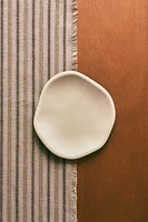 IRREGULAR STONEWARE SIDE PLATE