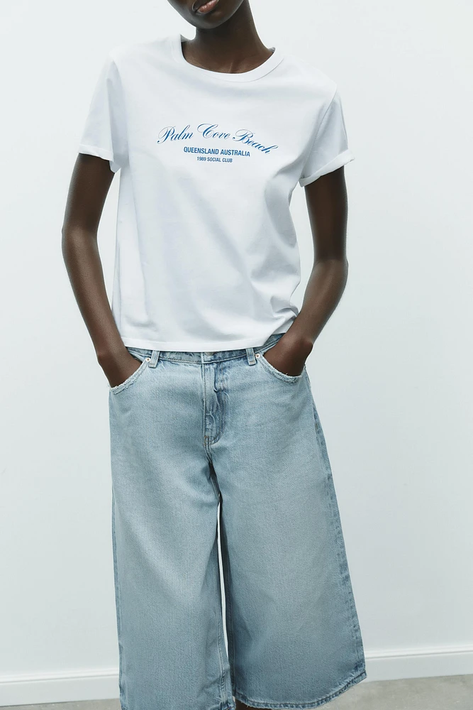 T-SHIRT À INSCRIPTION