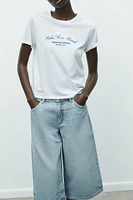 T-SHIRT À INSCRIPTION