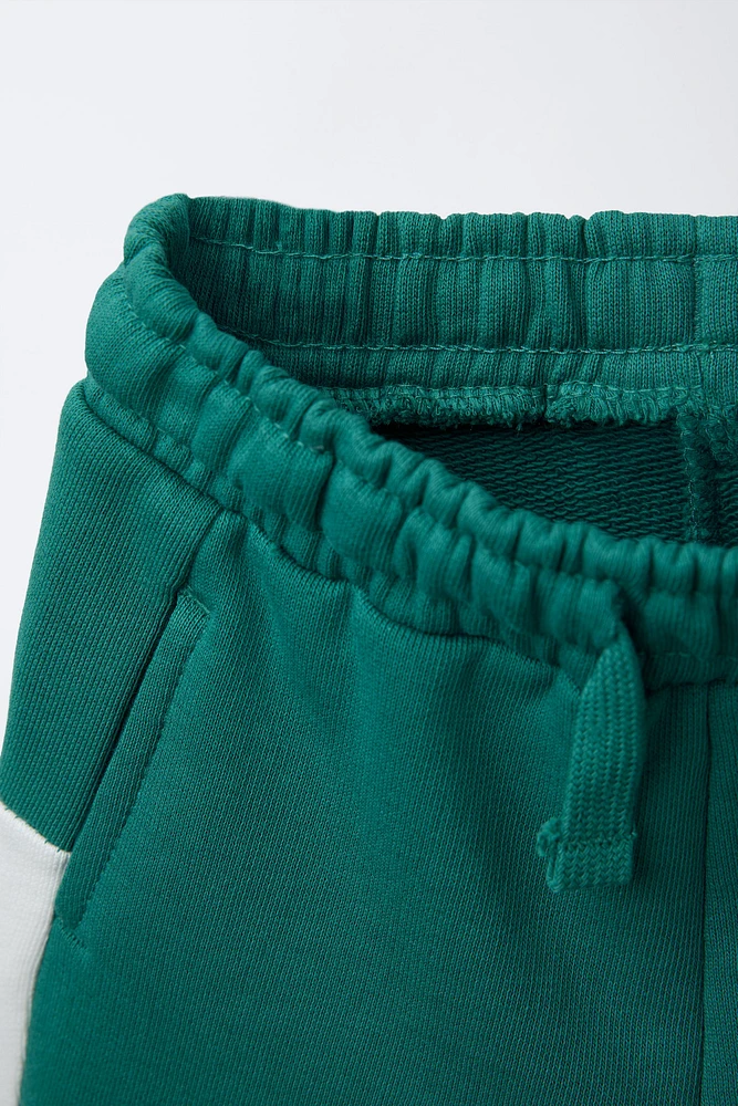 TEXT JOGGING SHORTS