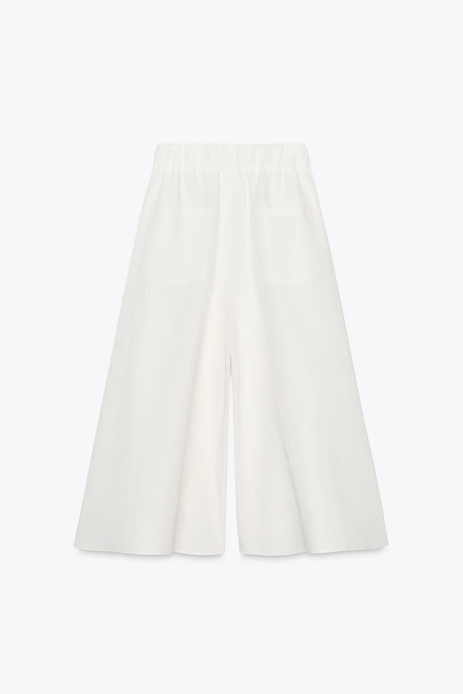 ZW COLLECTION LINEN VOLUME PANTS