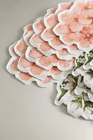 SERVIETTES DE TABLE PAPIER FLEURS (LOT DE 20)