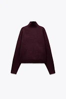 BASIC KNIT SOFT SWEATER