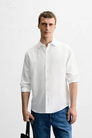 CHEMISE EN COTON ET LIN