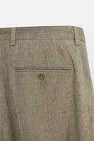 PANTALON DE COSTUME 100 % LIN ÉDITION LIMITÉE