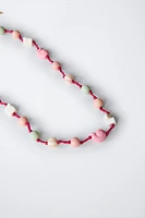 SHAPED BEAD NECKLACE
