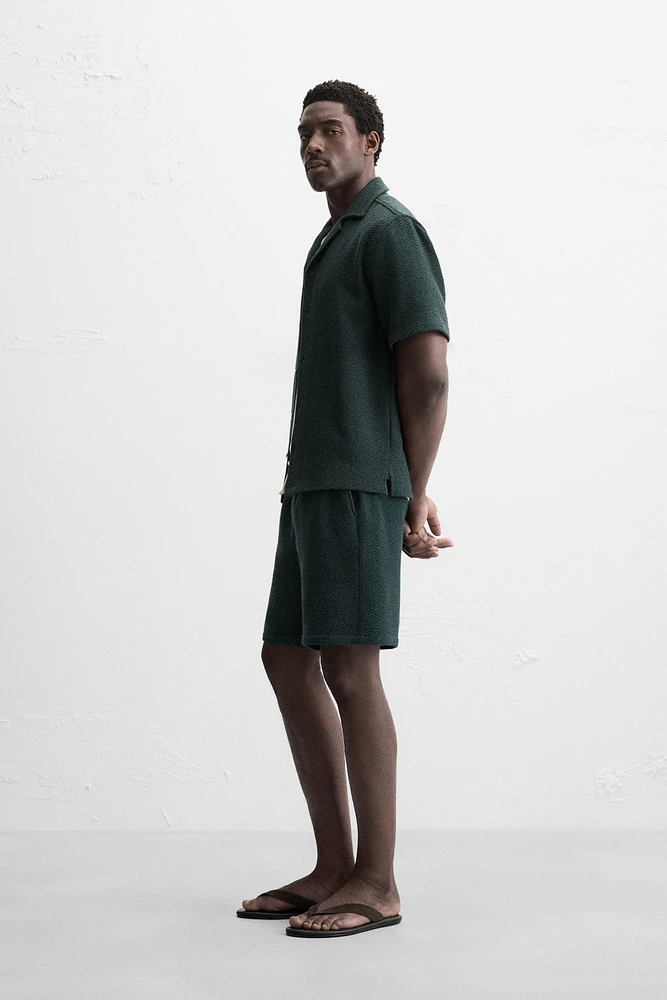 BERMUDA REGULAR FIT STRUCTUR