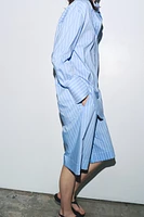 ZW COLLECTION STRIPED OVERSIZED SHIRT
