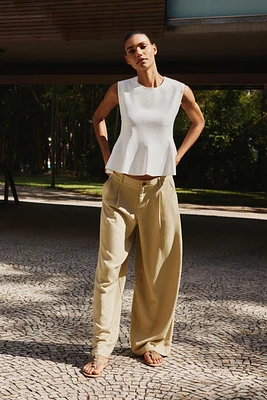 RUSTIC WIDE LEG PANTS