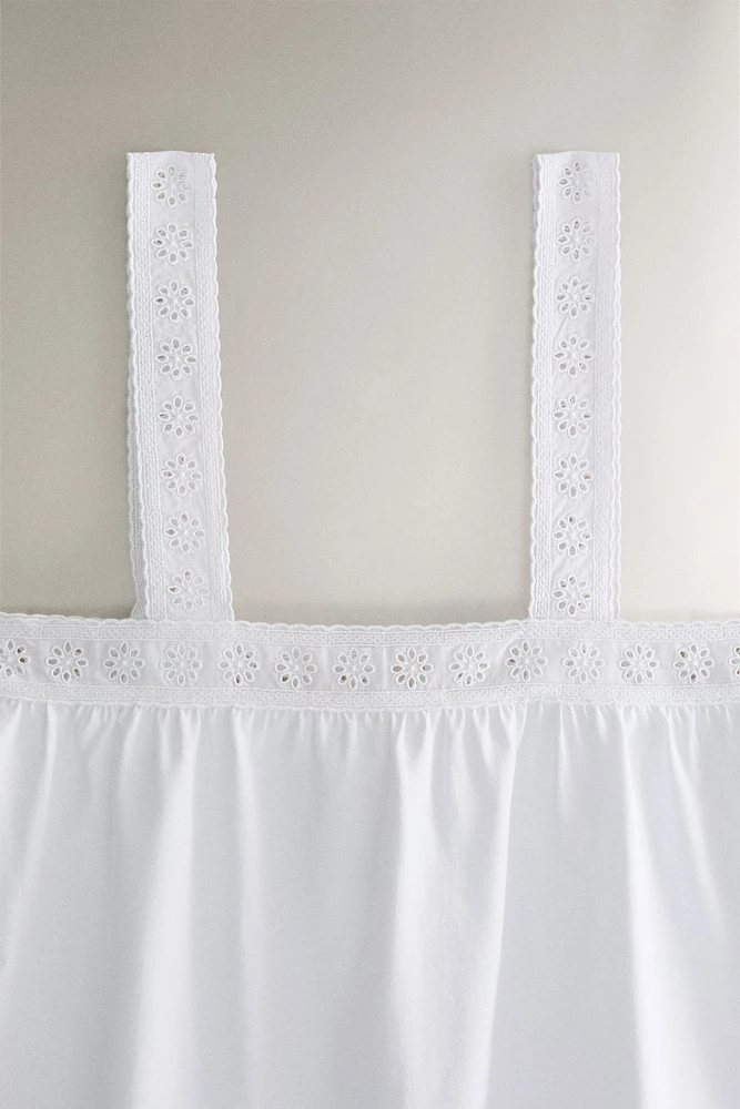 TOP COTON DENTELLE