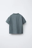 CHEMISE TEXTURÉE JACQUARD
