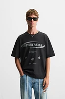 T-SHIRT DÉLAVÉ IMPRIM