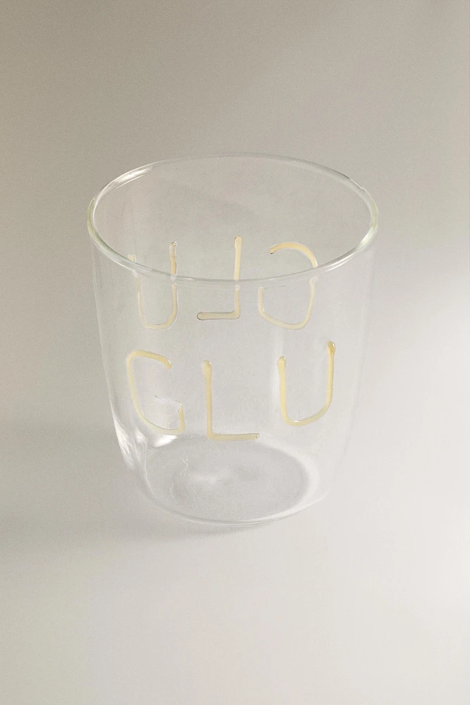 VERRE BOROSILICATE INSCRIPTION