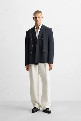 DOUBLE BREASTED BLAZER