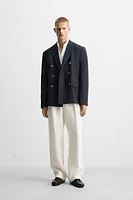 DOUBLE BREASTED BLAZER