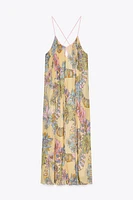 FLORAL PRINT DRESS ZW COLLECTION