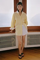 OVERSIZED POPLIN SHIRT