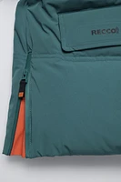 RECCO® SYSTEM WINDPROOF AND WATER REPELLENT DOWN JACKET SKI COLLECTION