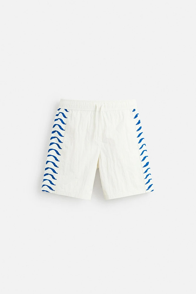 MAILLOT DE BAIN LONG ONDES