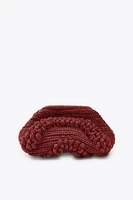 SMALL KNOTTED WOVEN BAG
