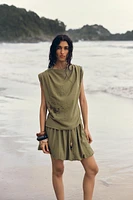 BLOUSE SANS MANCHES