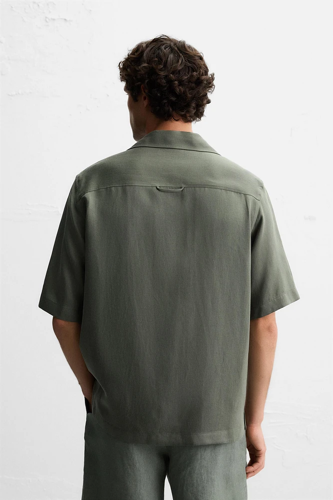 CHEMISE FLUIDE LYOCELL - LIN