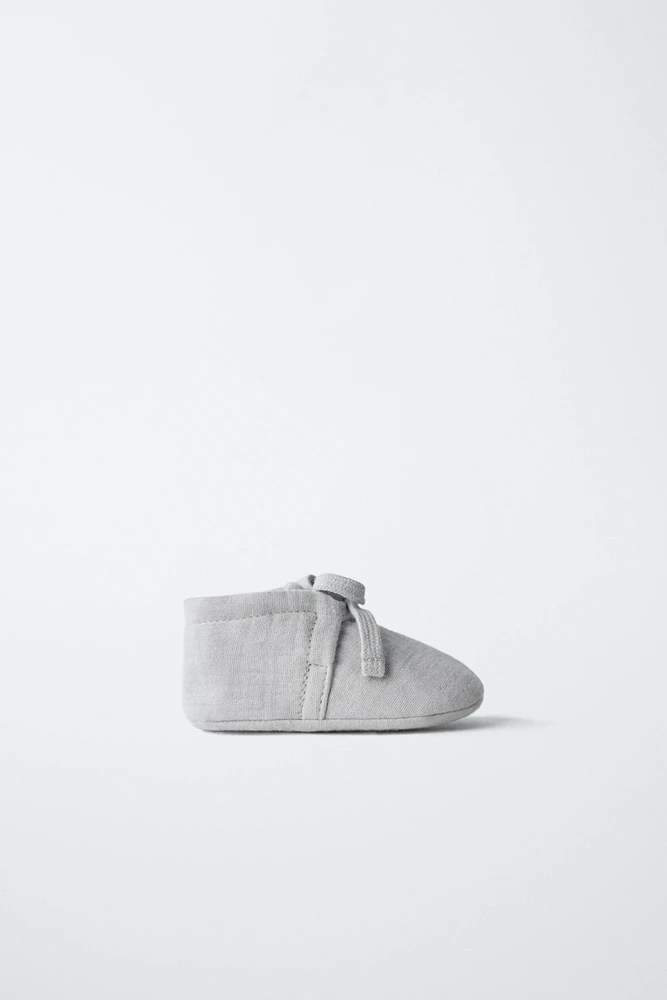 CHAUSSONS EN COTON