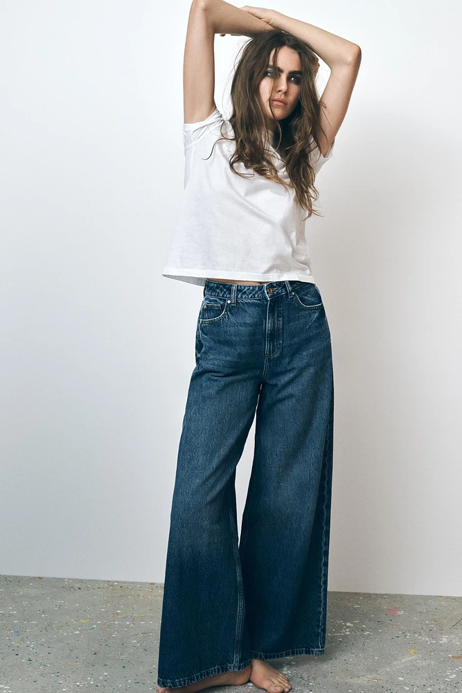 HIGH RISE Z1975 FULL LENGTH WIDE LEG JEANS