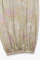 ZW COLLECTION PRINTED BALLOON PANTS