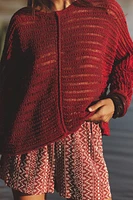 LACE KNIT SWEATER