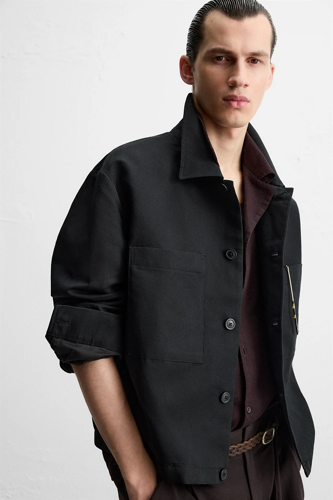SURCHEMISE COTON - LIN