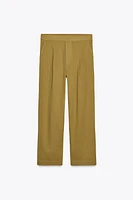 PANTALON À PINCES COLLECTION ZW