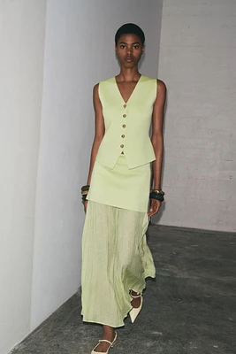 SMOOTH KNIT VEST TOP