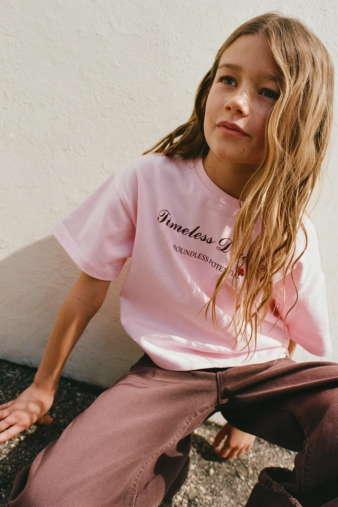 HEAVY TEXT T-SHIRT