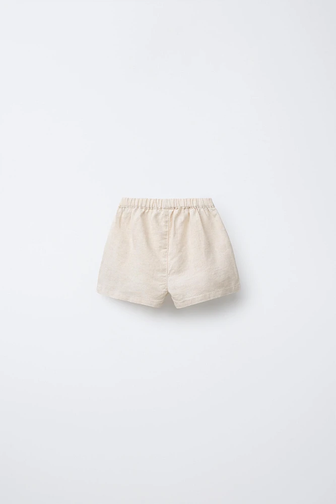 SHORT AVEC LIN